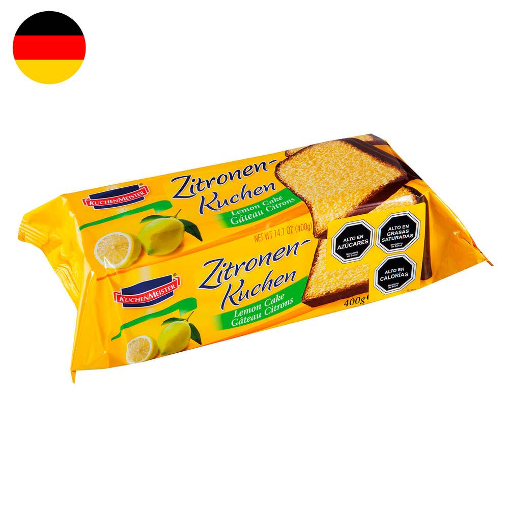 KuchenMeister · Queque zitrone sabor limón (400 g)