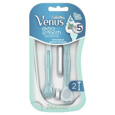 Gillette Venus Extra Smooth Sensitive Women's Disposable Razors (20 g)