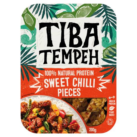 Tiba Tempeh Sweet Chilli Pieces (200g)