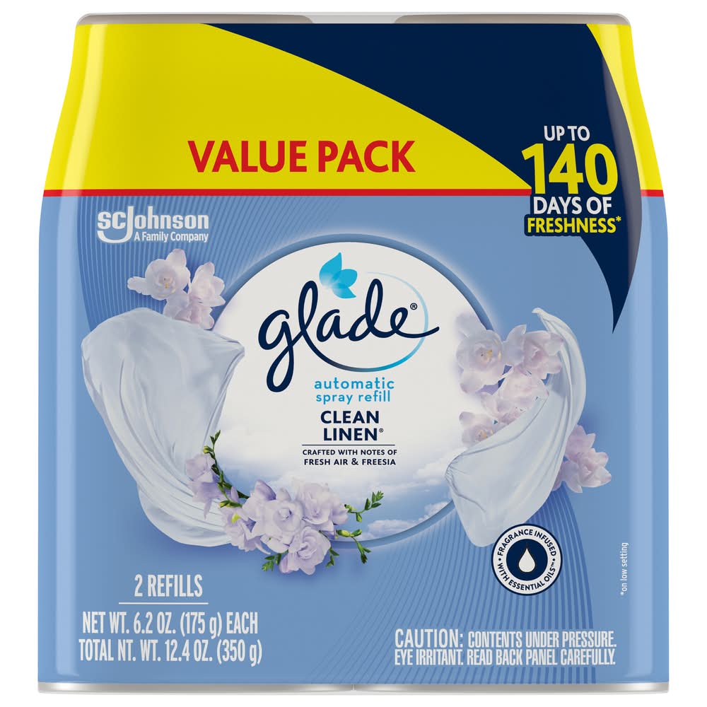 Glade Scjohnson Automatic Spray Refill Value pack (12.4 oz)