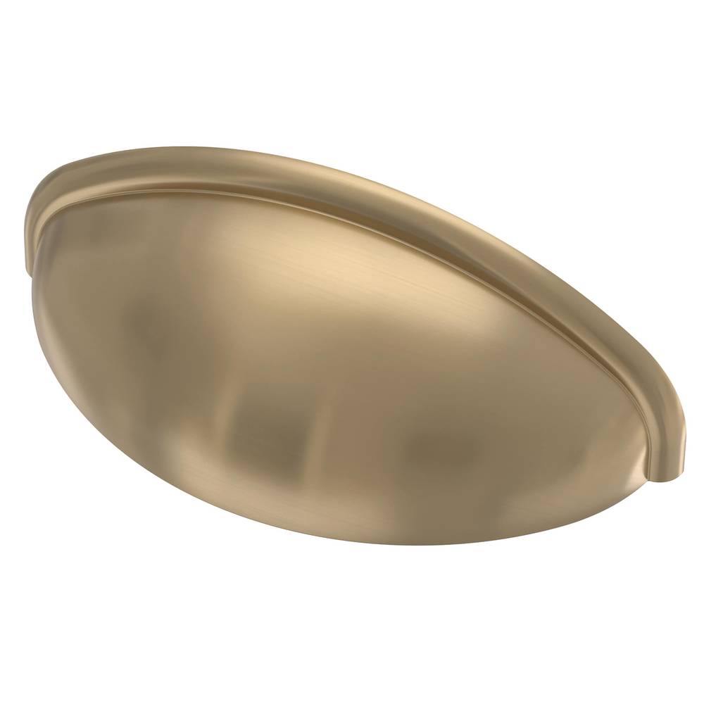 Brainerd Davidson 2-1/2-in (64Mm) Center to Center Champagne Bronze Arch Cup Drawer Pulls | PN0601W-CZ-CP