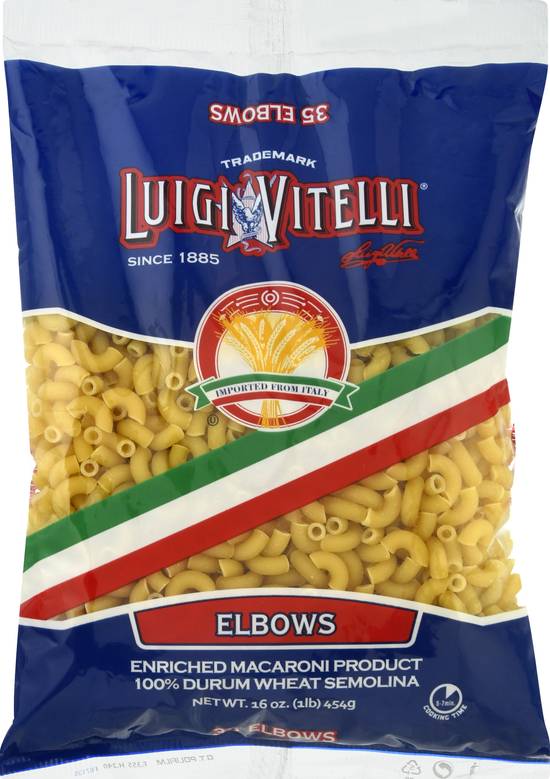 Luigi Vitelli Elbows Macaroni Pasta