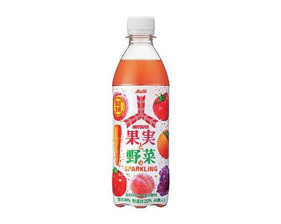 【ペットボトル】三ツ矢≪果実と野菜のスパークリング≫(430ml)
