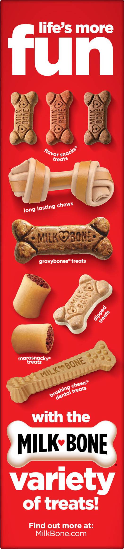 Milk-Bone Gravy Bones Coated Biscuits Dog Snacks