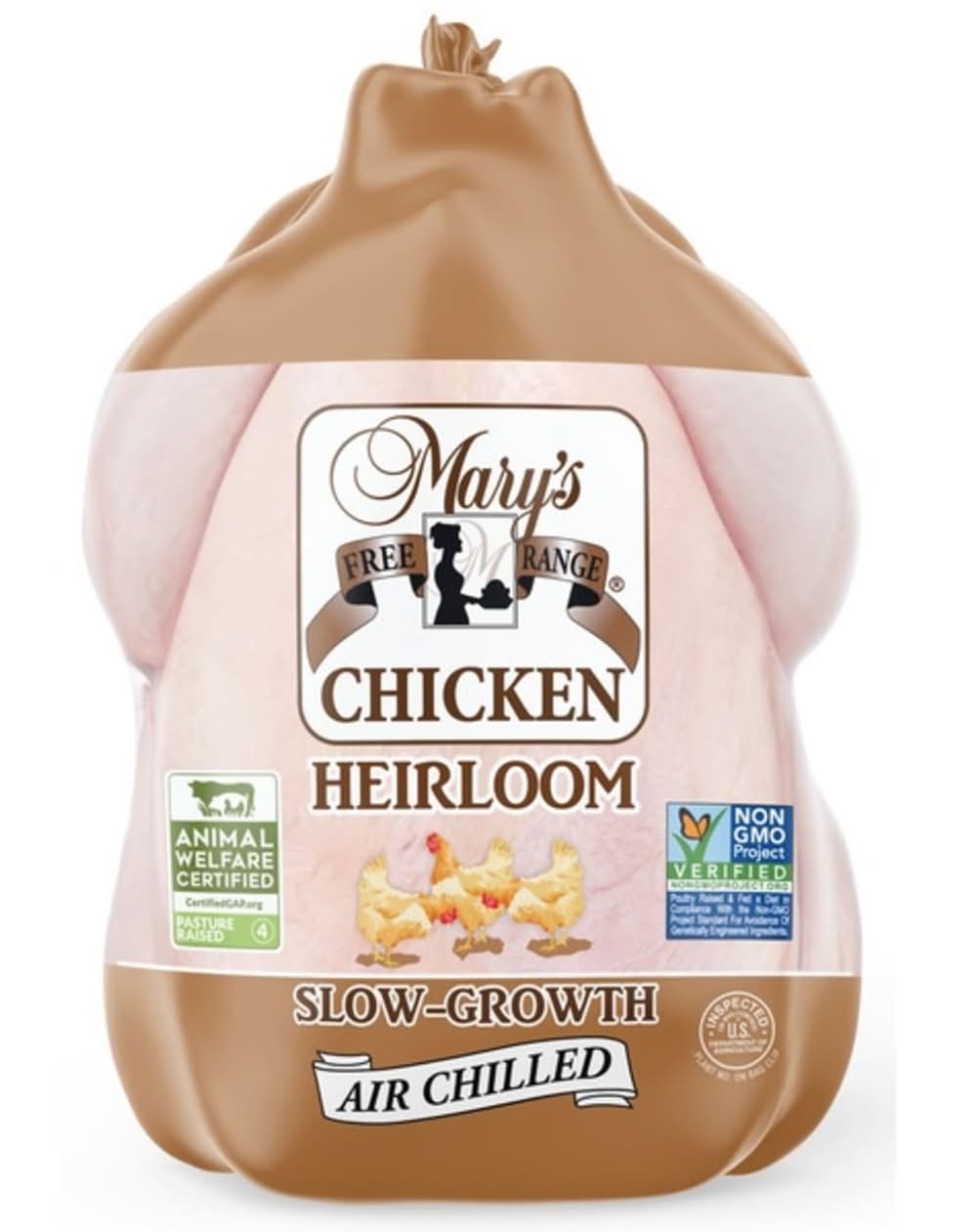 Marys Chicken Heirloom Whole Fryer Chicken