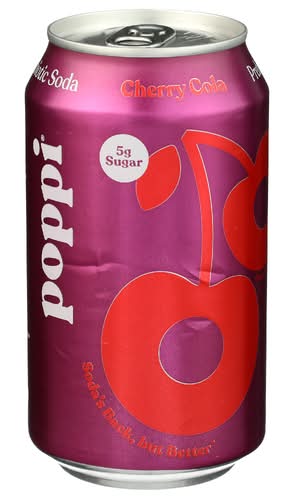 Poppi Cherry Cola Prebiotic Soda