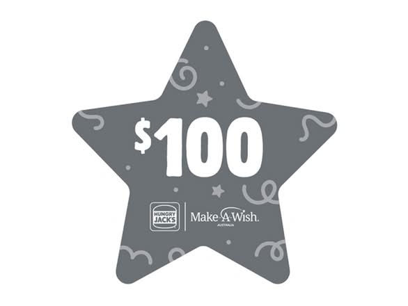 $100 MAKE A WISH