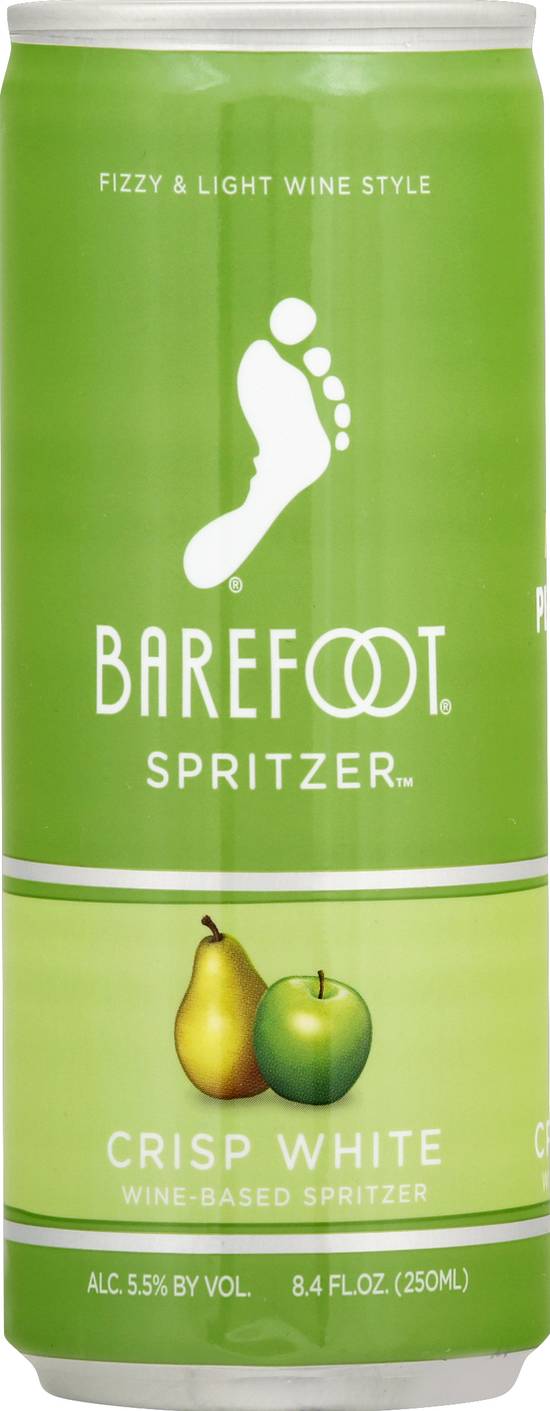 Barefoot Crisp White Wine Based Spritzer (8.45 fl oz)