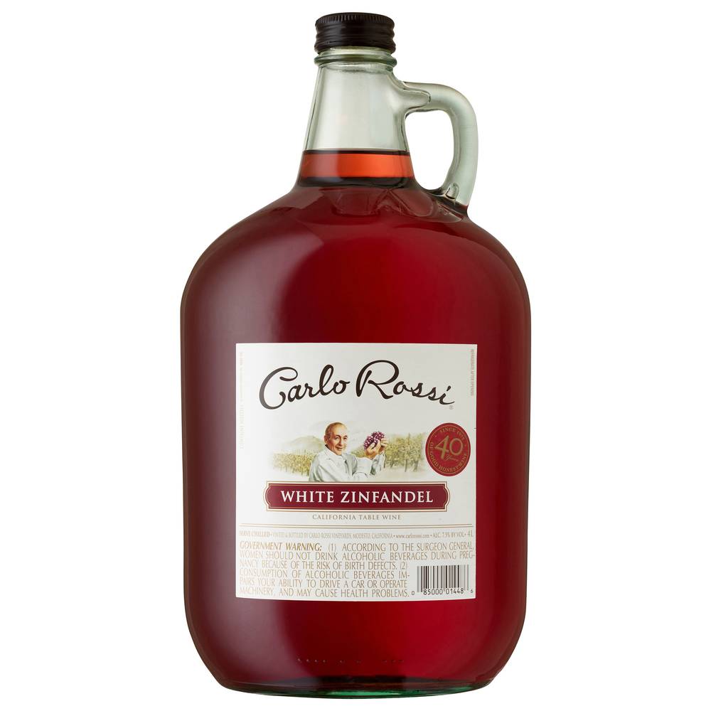 Carlo Rossi White Zinfandel Wine (4 L)