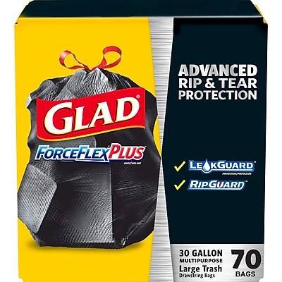 Glad Forceflex Drawstring Trash Bags (70 ct)