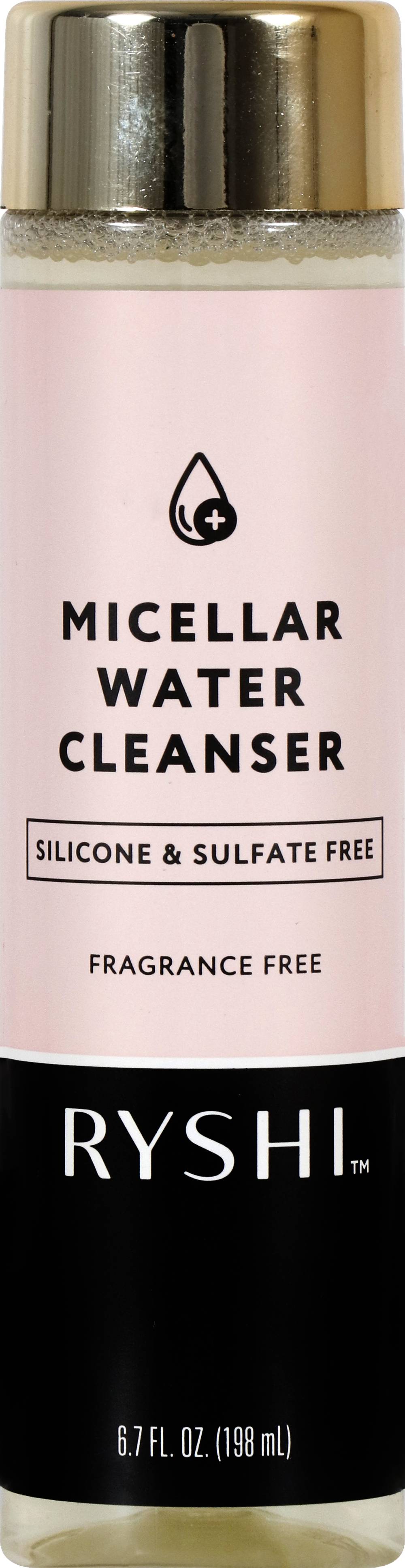 Ryshi Micellar Water Cleanser Fragrance Free