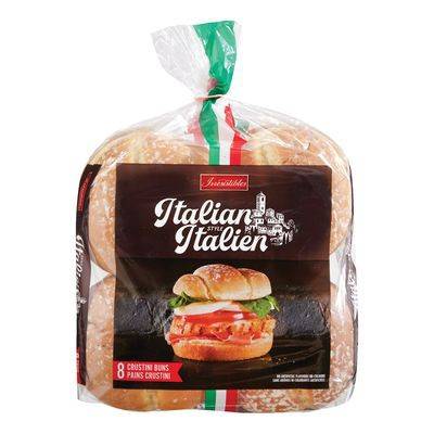 Irresistibles Italian Style Crustini Hamburger Buns (8 units)