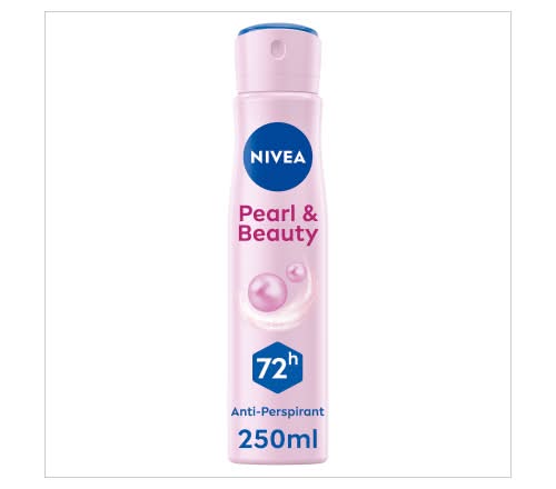 NIVEA Pearl & Beauty Anti Perspirant Deodorant Spray (250ml)