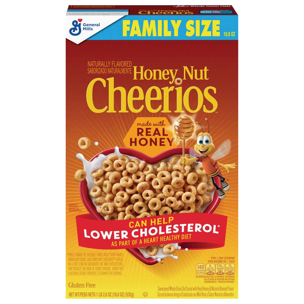 Cheerios Family Size Honey Nut Cereal