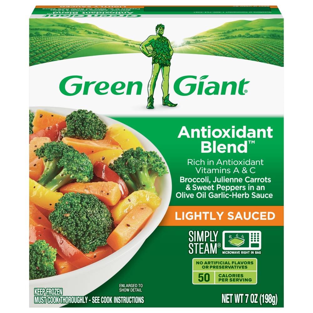 Green Giant Simply Steam Lightly Sauced Antioxidant Blend (7 oz)