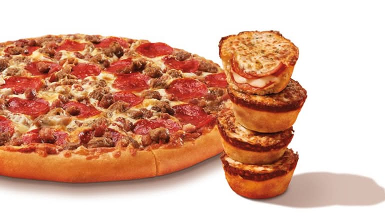3 Meat Treat Pizza with Crazy Puffs™