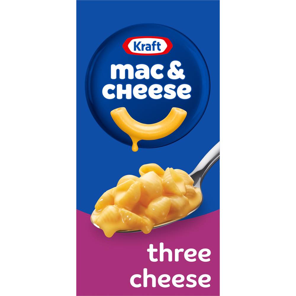 Kraft Three Cheese Macaroni & Cheese Dinner (7.25 oz)