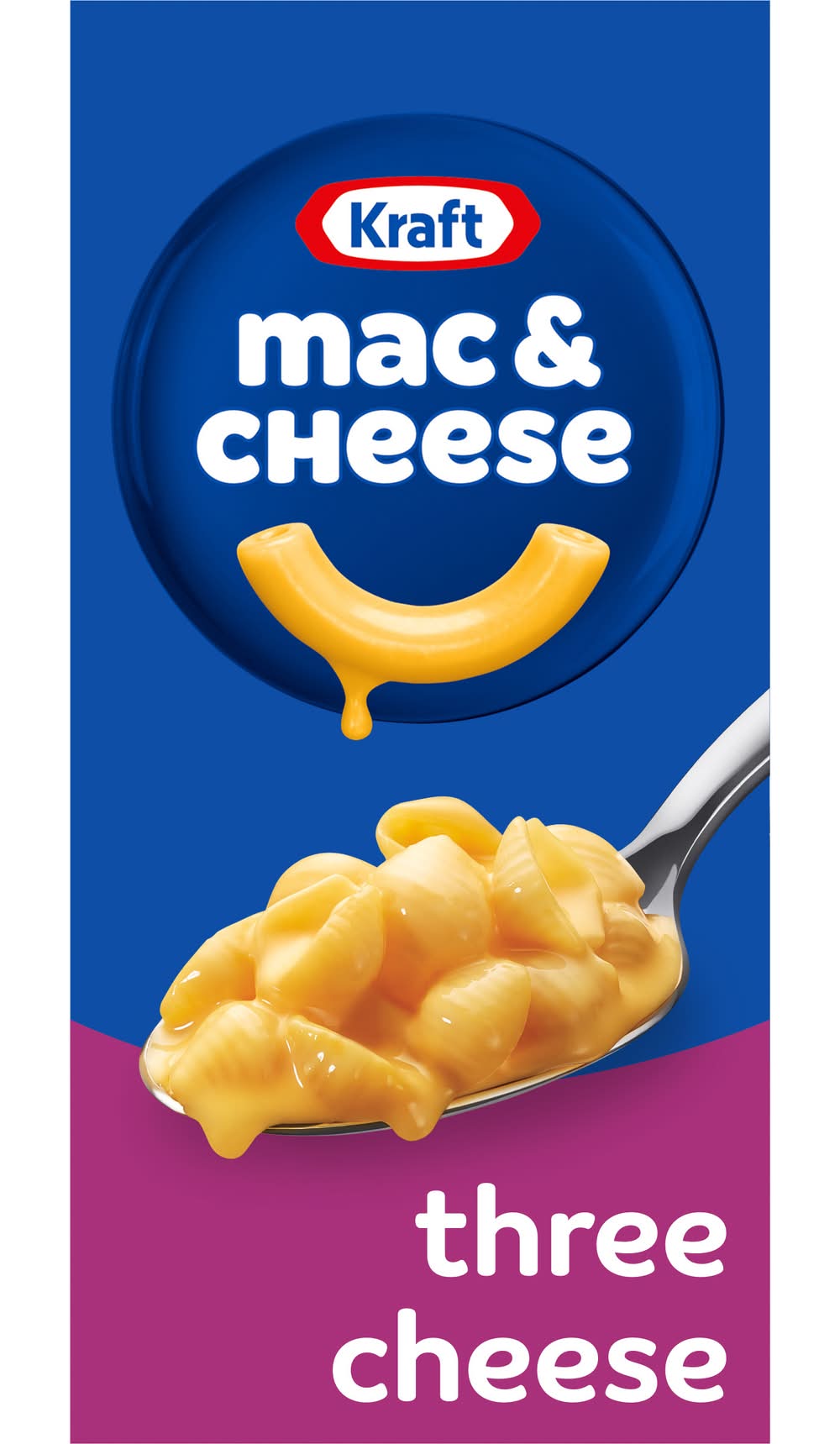 Kraft Three Cheese Macaroni & Cheese Dinner (7.25 oz)