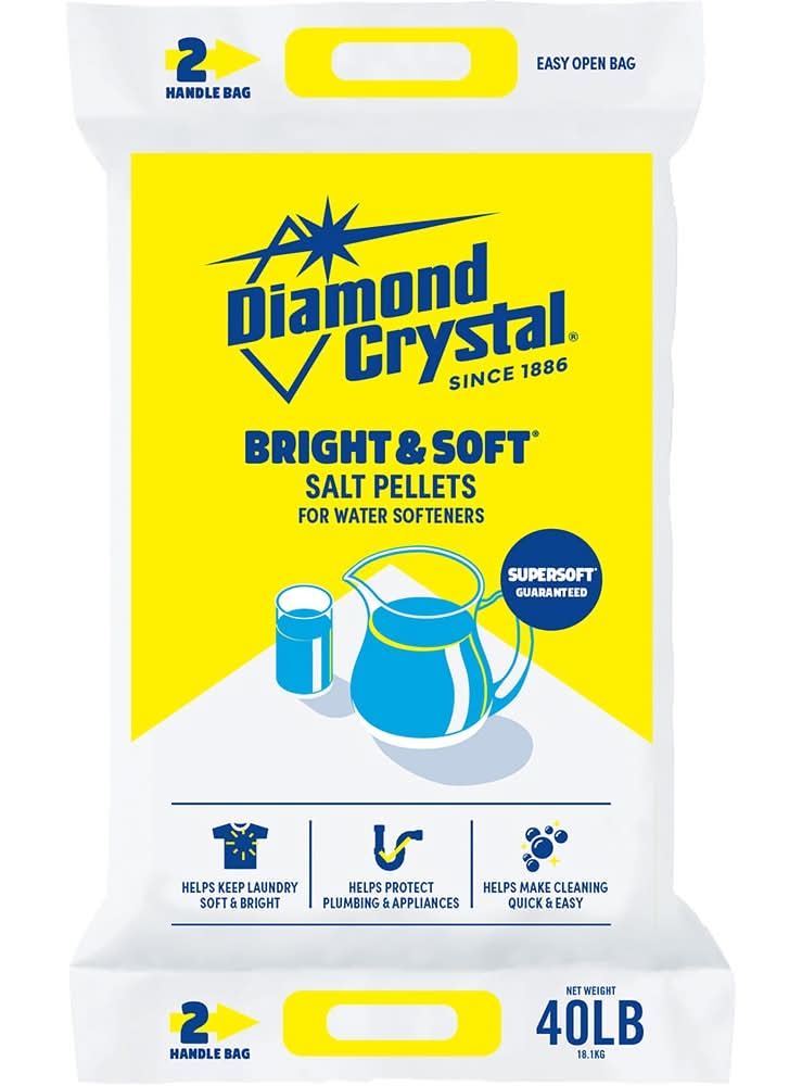 Diamond Crystal 40-lb Water Softener Salt Pellets