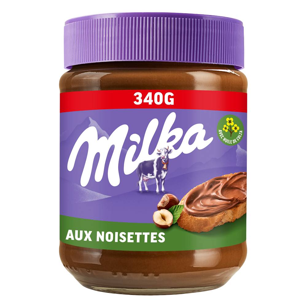 Milka - Pâte à tartiner au cacao et noisettes
