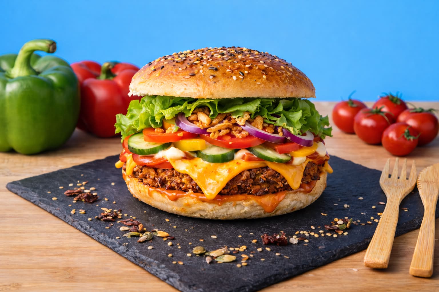 🌱🍔 Acacia burger