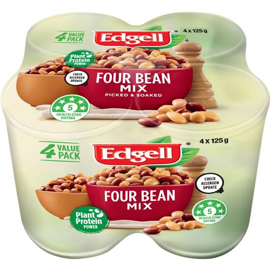 Edgell Four Bean Mix (4 Pack)