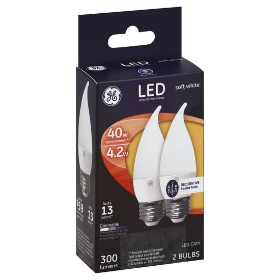 Ge Led Light Bulbs (2 ct)