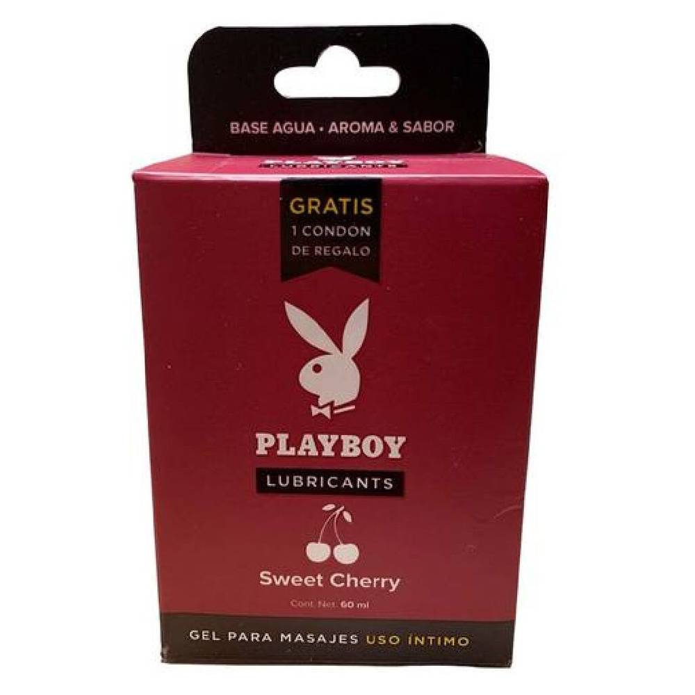 Playboy lubricante gel para masajes sweet cherry (60 ml)