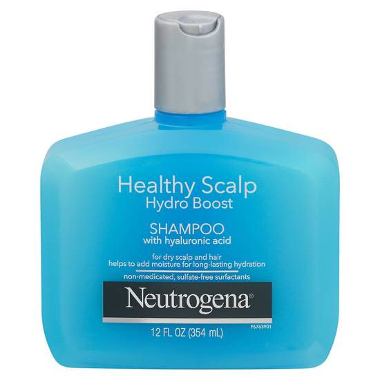 Neutrogena Healthy Scalp Hydro Boost Shampoo With Hyaluronic Acid.