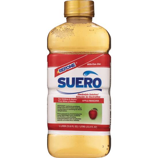 Suero Repone Electrolyte Solution Apple Flavor
