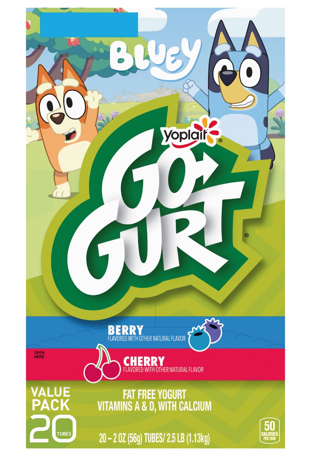 Yoplait Mandalorian Fat Free Yogurt, Berry -Cherry (40 oz, 20 ct)