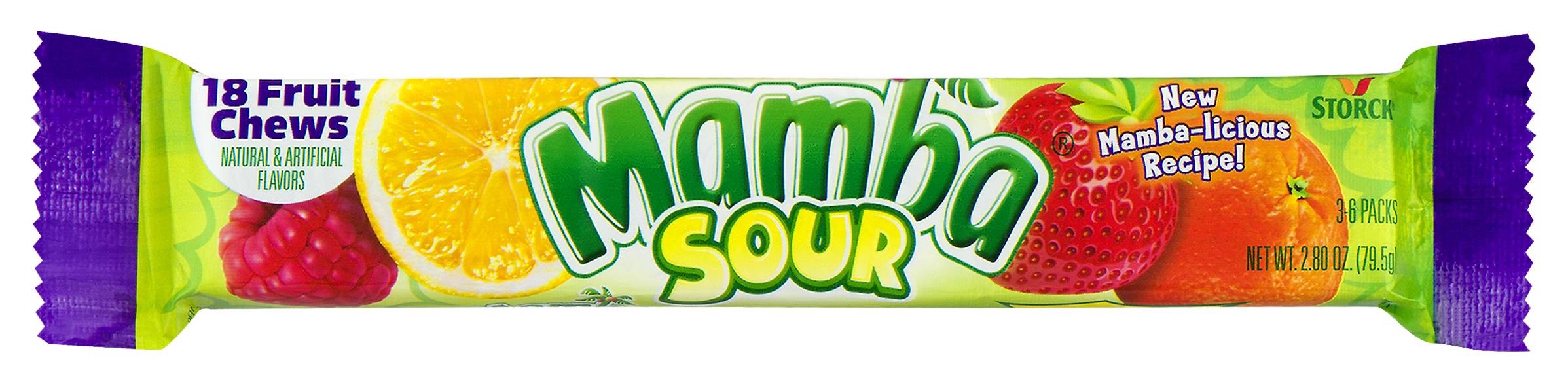 Mamba Sour Fruit Chews (3 oz)