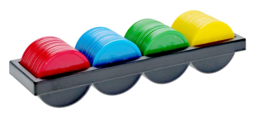 Poker Chip Set With Base (80 ct)