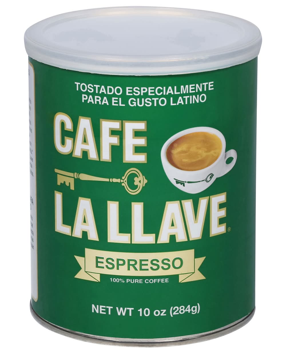 Cafe La Llave Espresso 100% Pure Coffee (10 oz)