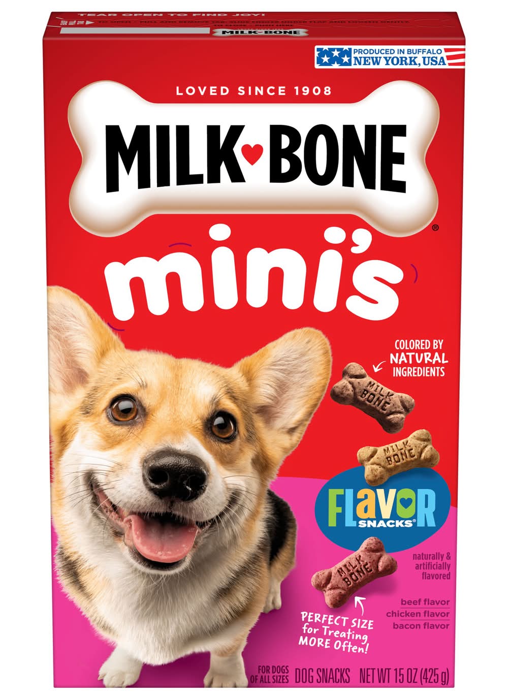 Milk-Bone Mini's Flavor Dog Snacks (15 oz)
