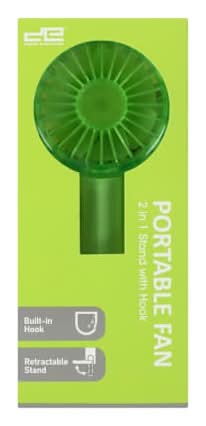 Digital Essentials™ Portable Fan Green