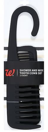 Walgreens Shower & Wide Tooth Comb Set (1.58 oz)