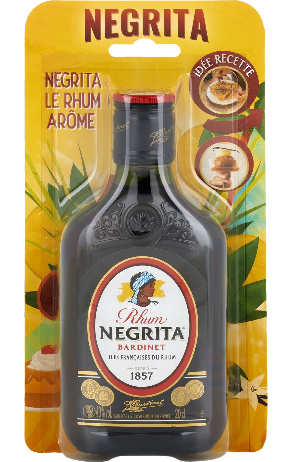 Negrita - Rhum ambré (200ml)