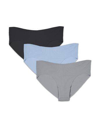 Women''s No Show Cheekies Underwear, 3 Pack (Size: 6)