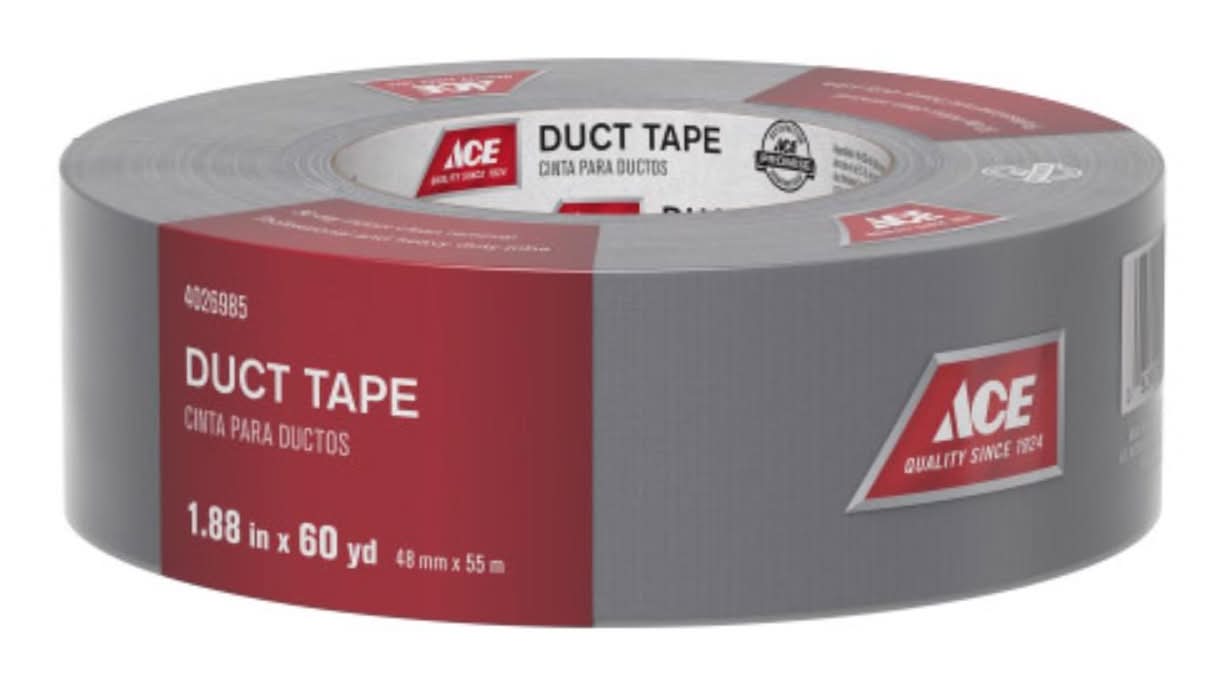 Ace 1.88 In. W X 60 Yd L Gray Duct Tape