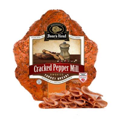 Boar's Head Fresh-Sliced Turkey Cracked Peppermill