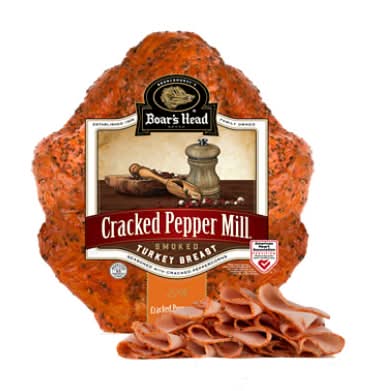 Boar's Head Cracked Pepper Mill Smoked Turkey Breast