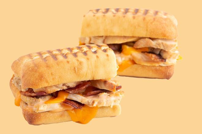 Turkey, Cheddar 'N Bacon Panini Melt