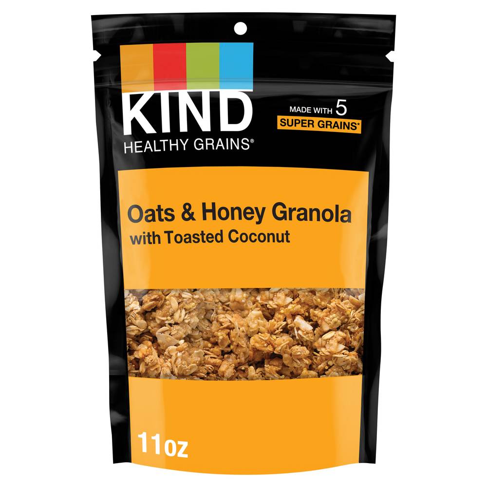 Kind Healthy Grains Oats & Honey Clusters With Toasted Coconut