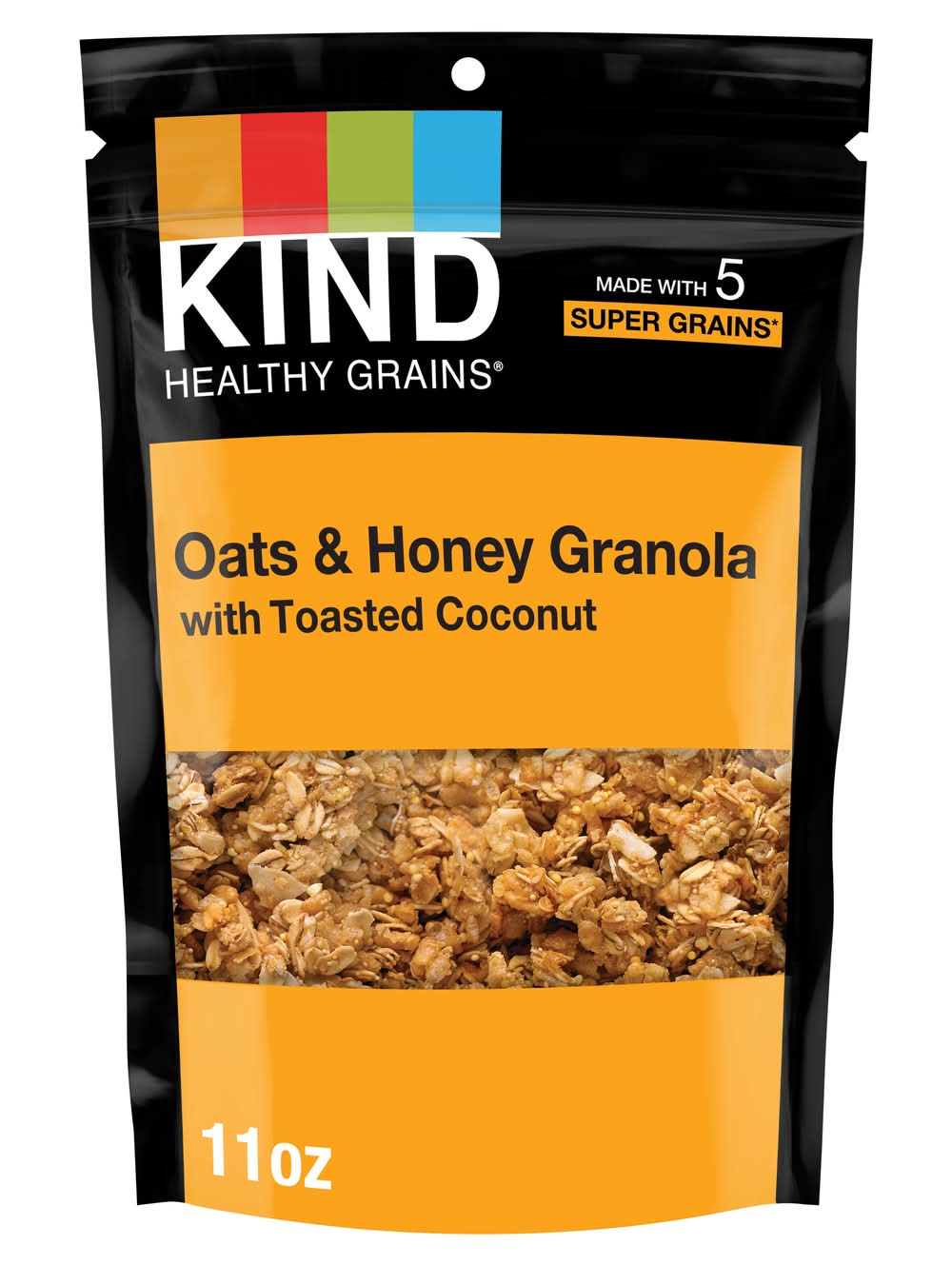 KIND Healthy Grains Granola Clusters With Toasted Coconut, Oats & Honey (11 oz)