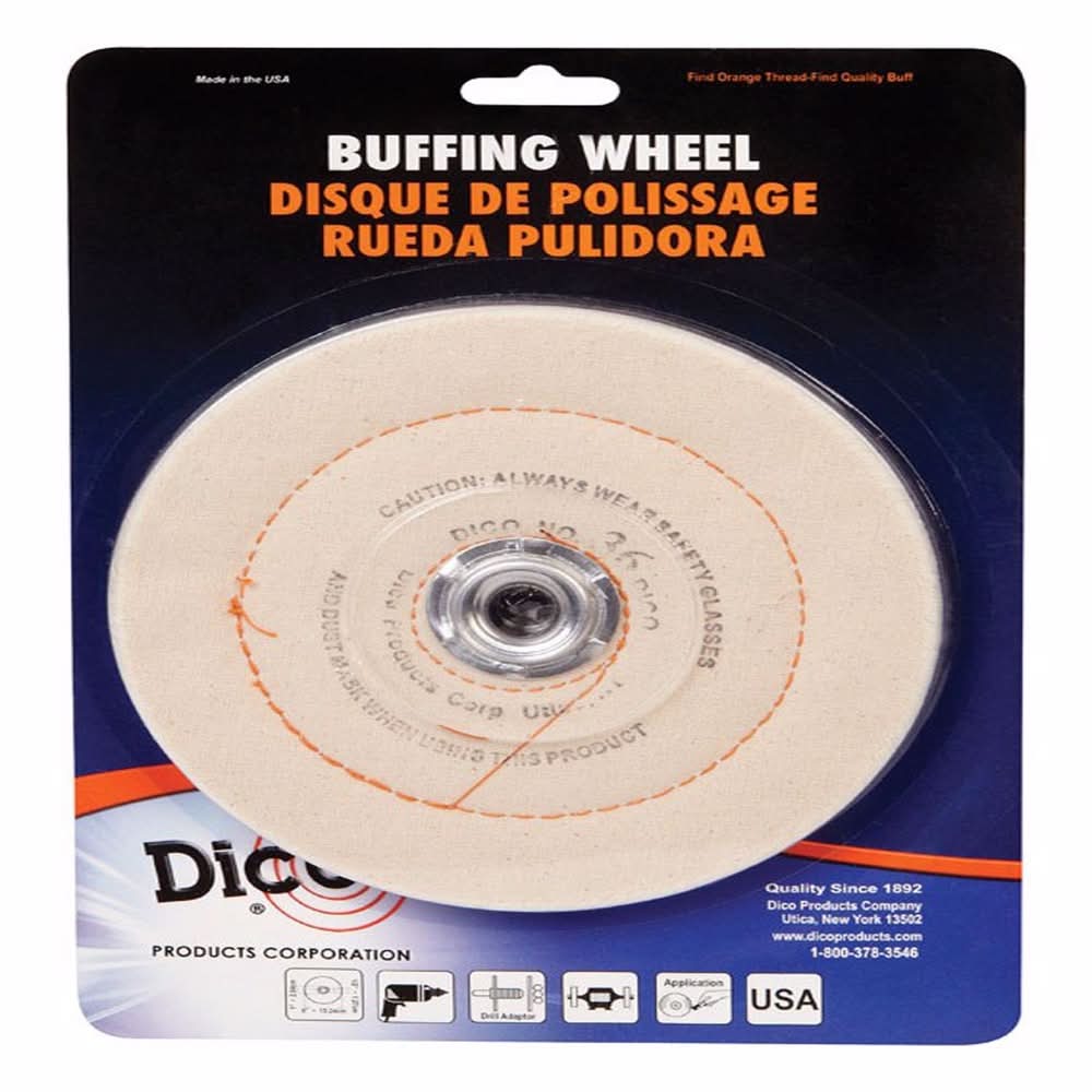 Dico Cordless 6 In. Buffing Wheel