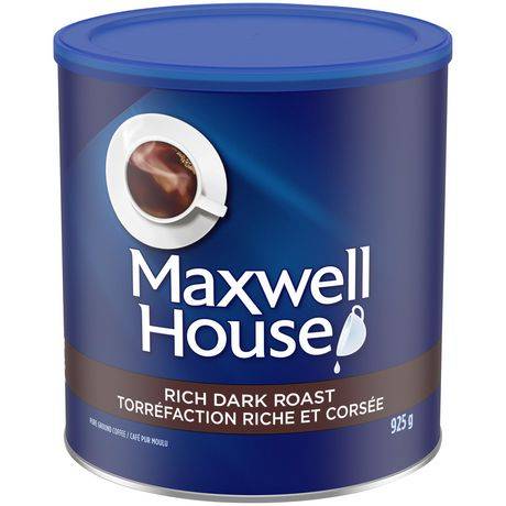 Maxwell House Rich Dark Roast Ground Coffee (925 g)