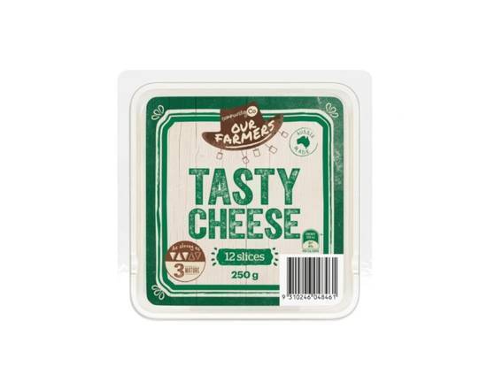 Comm Co Tasty Cheese Slices 250g