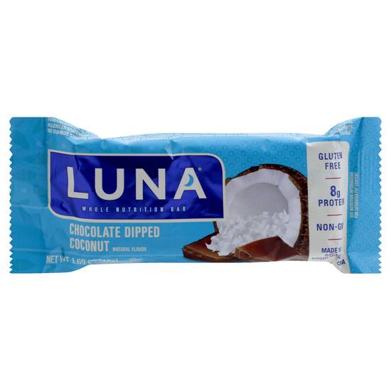 Luna Bar (chocolate dipped coconut )
