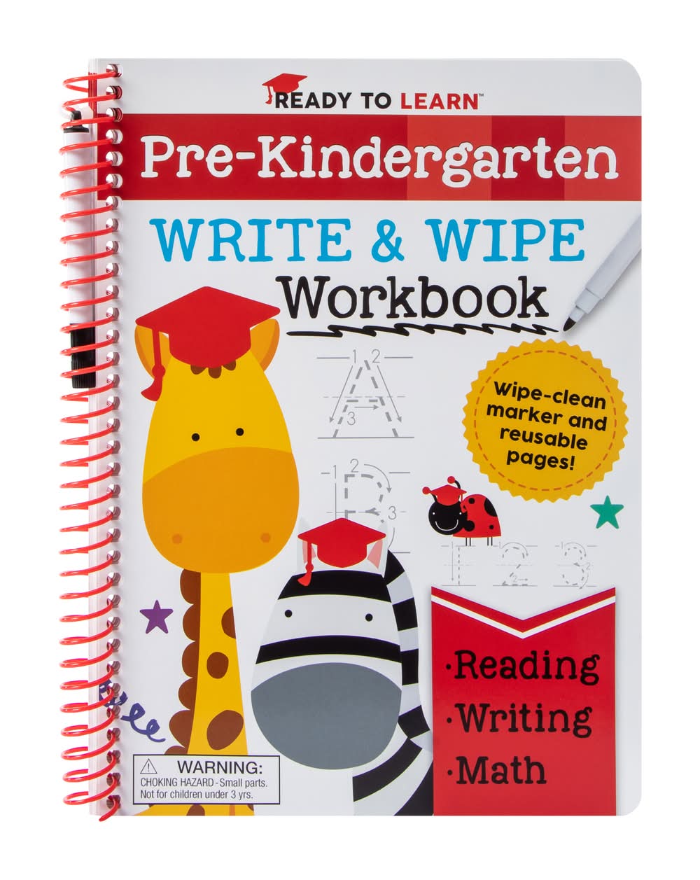 Ready To Learn™ Pre-Kindergarten Write & Wipe Workbook